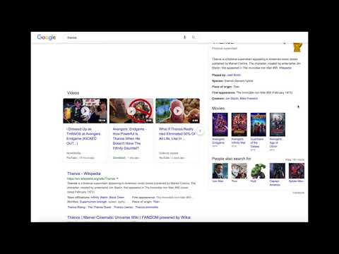 THANOS SNAP Google!