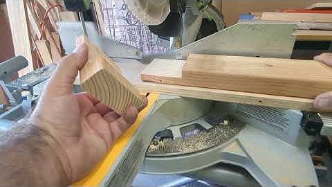 Half Lap Joints on the Miter Saw