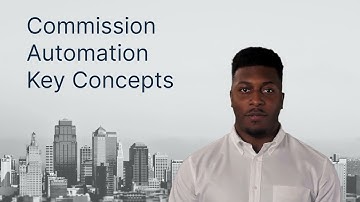 Automating Commissions - Key Concepts