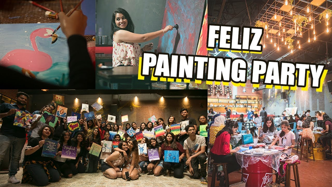 FELIZ Painting / Karaoke/ Live Music/Larissa Dsa YouTube