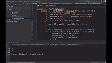 Leetcode 689 Maximum sum of 3 non-overlapping subarrays(1)