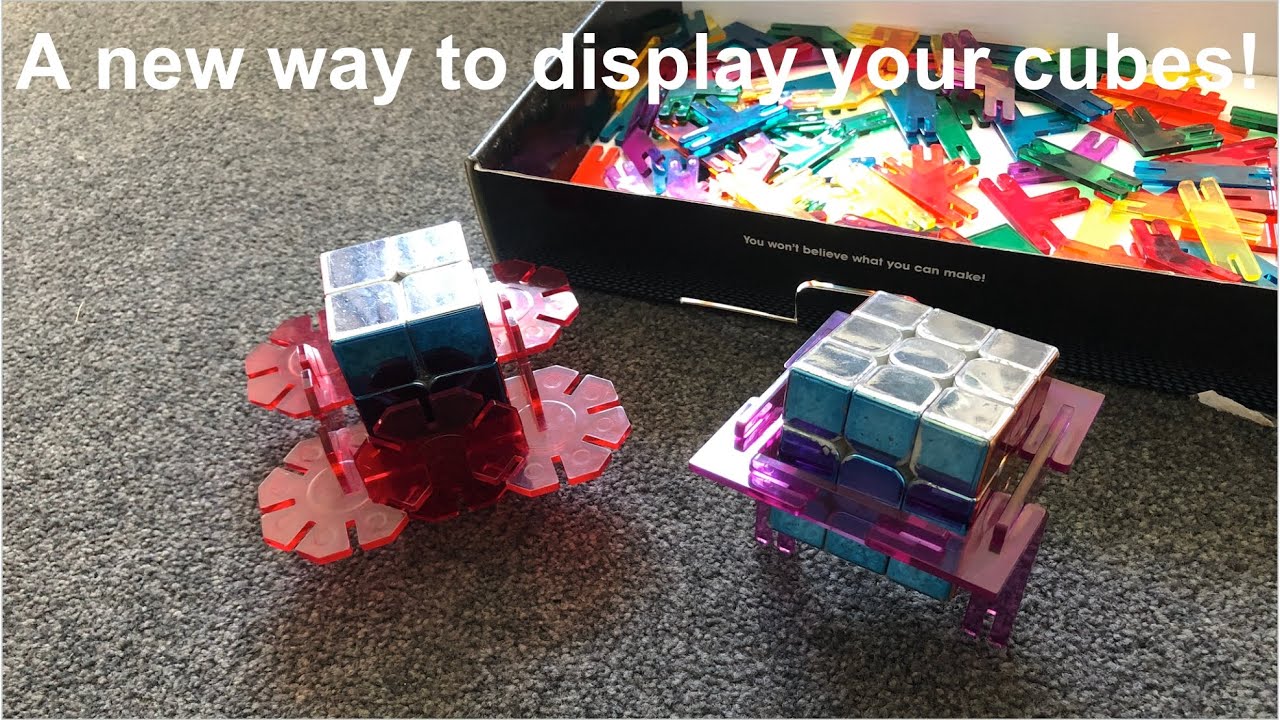 A new way to display your cubes! - YouTube