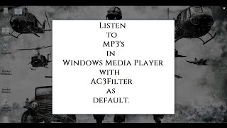 How to play audio through ac3filter