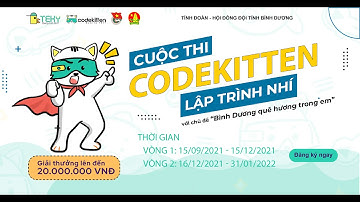 BUỔI 2 - TRẢI NGHIỆM LẬP TRÌNH CODEKITTEN CÙNG HỌC SINH BÌNH DƯƠNG