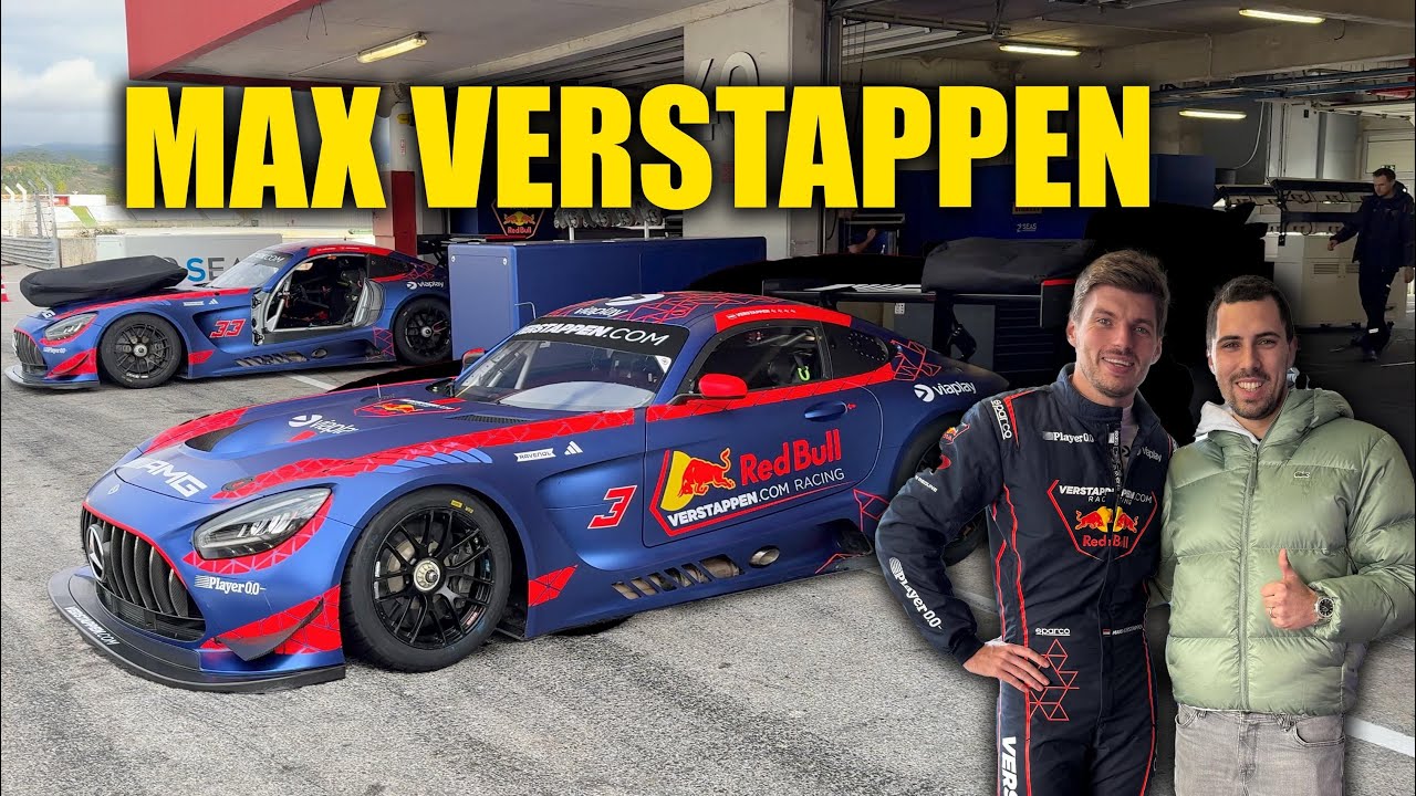 CONHECI O MAX VERSTAPPEN!!!! DU DU DUDU!!! | André Garage