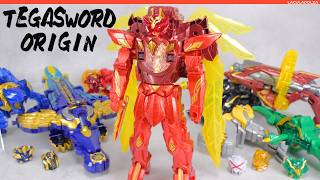 【Eng sub】モリモリ合体！！ DX テガソードオリジンで遊ぶ！ / Tegasword Origin Gozyuger Supersentai robot review【ゴジュウジャー】