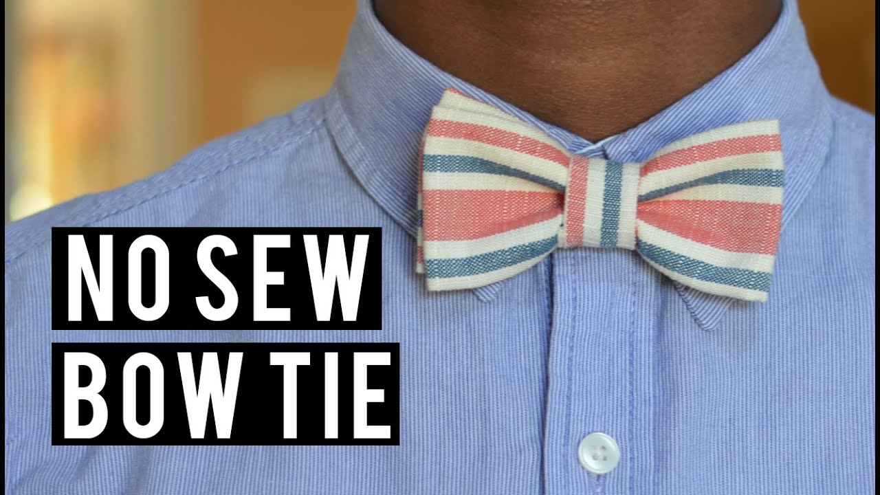 No-Sew Dog Bow Tie Collar Slide - Helpful Homemade