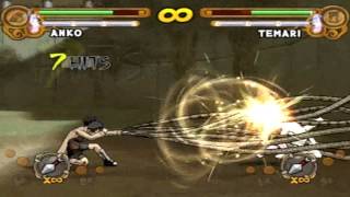 Nun3 Anko Vs. Temari 2 Rounds