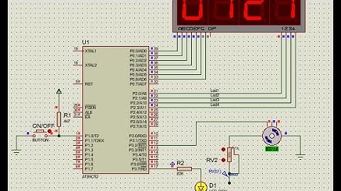 BÀI SỐ 12: SỬ DỤNG 8051 VÀ LED 7 THANH ĐỂ ĐO TỐC ĐỘ ĐỘNG CƠ MỘT CHIỀU (MOTOR DC)
