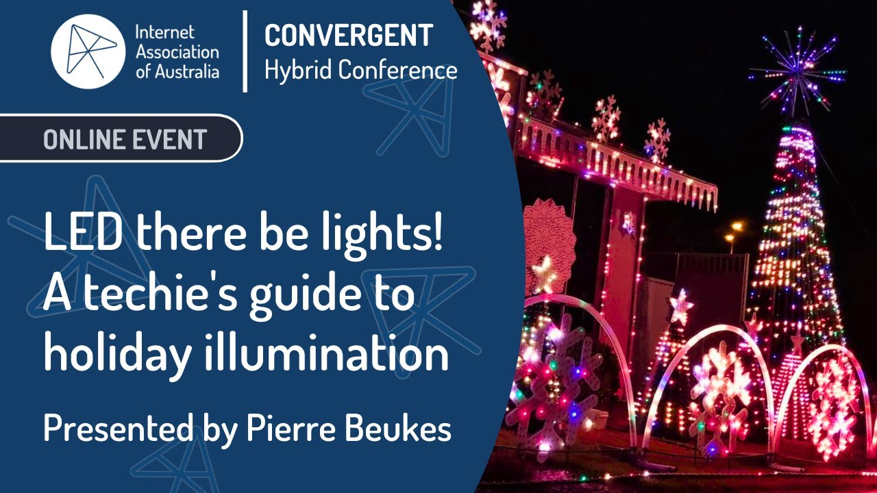 IAA Convergent Online Event LED there be lights! YouTube
