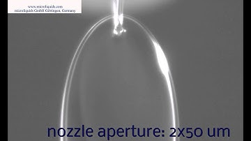 Flat jet produced by two colliding liquid jets