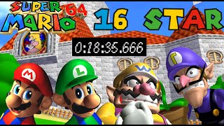 SM64ex-Coop: 16 Star 4 Player