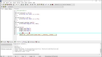 #tutorialbahasaC #Fungsi Tutorial Bahasa Pemrograman C | 13. Fungsi