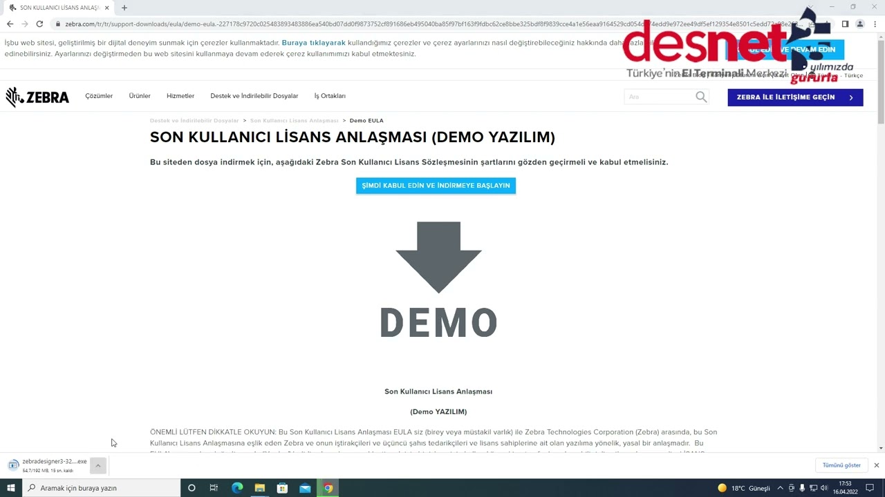 Zebra ZDesigner Nasıl İndirilir, Nasıl Yüklenir hepsi bu videoda