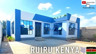 OMG! Another one! UNIQUELY DESIGNED BUDGET HOMES IN RUIRU WITH A Pivot Door+Floating Stairs $62k❤💯
