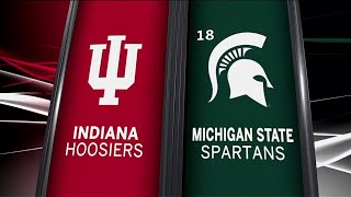 Indiana at Michigan State - Football Highlights