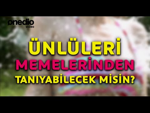 Ünlüleri Memelerinden Tanıyabilecek Misin?