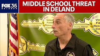 Volusia Sheriff update on school threat arrest | Full remarks