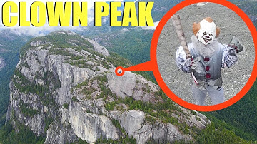 when you see this at the top of Clown Peak.. don