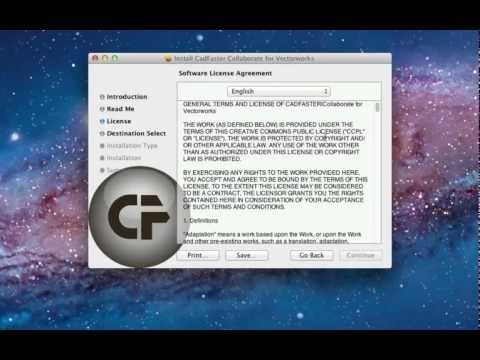 Installing CadFaster