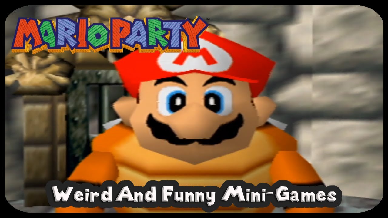 Weird Mini Mario Party - All Weird & Funny Mini Games - YouTube