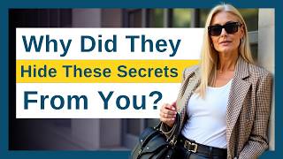 6 STYLE SECRETS REVEALED to Look Elegant at 50+ (and It’s Much Easier Than You Think!)