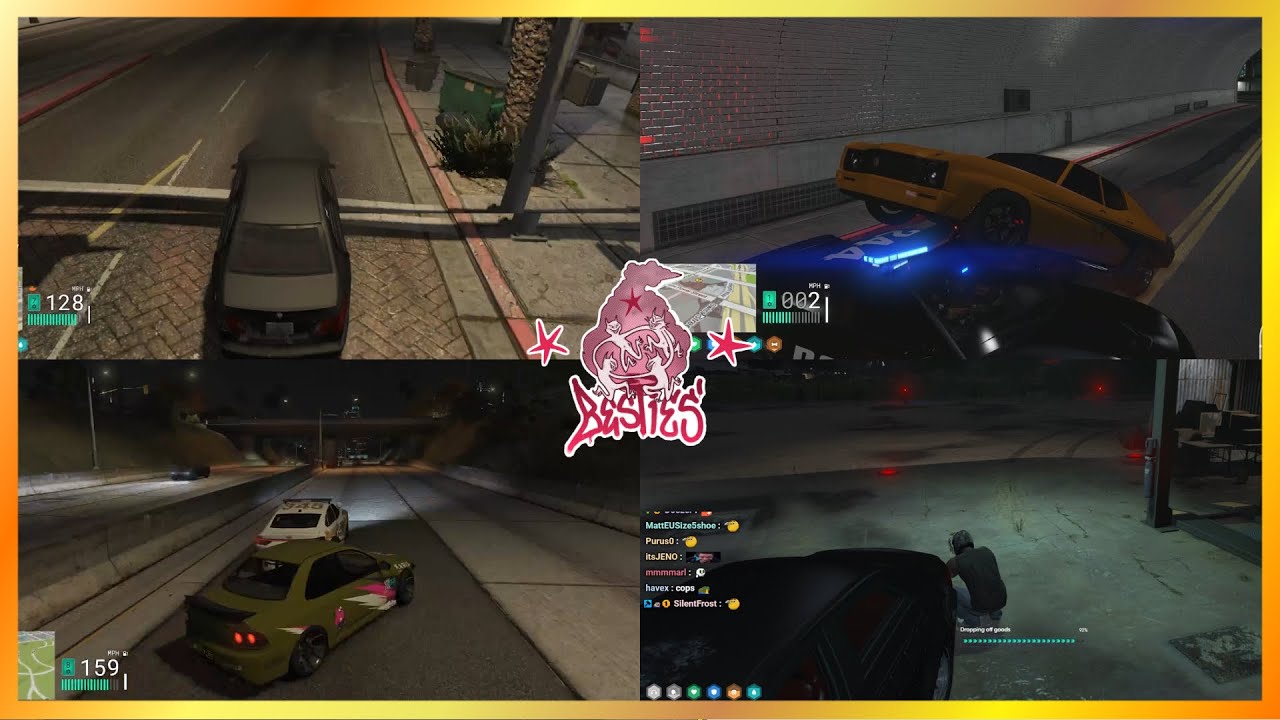 Besties Complete First Paint Stripper Meff Run | NoPixel 4.0 GTA RP