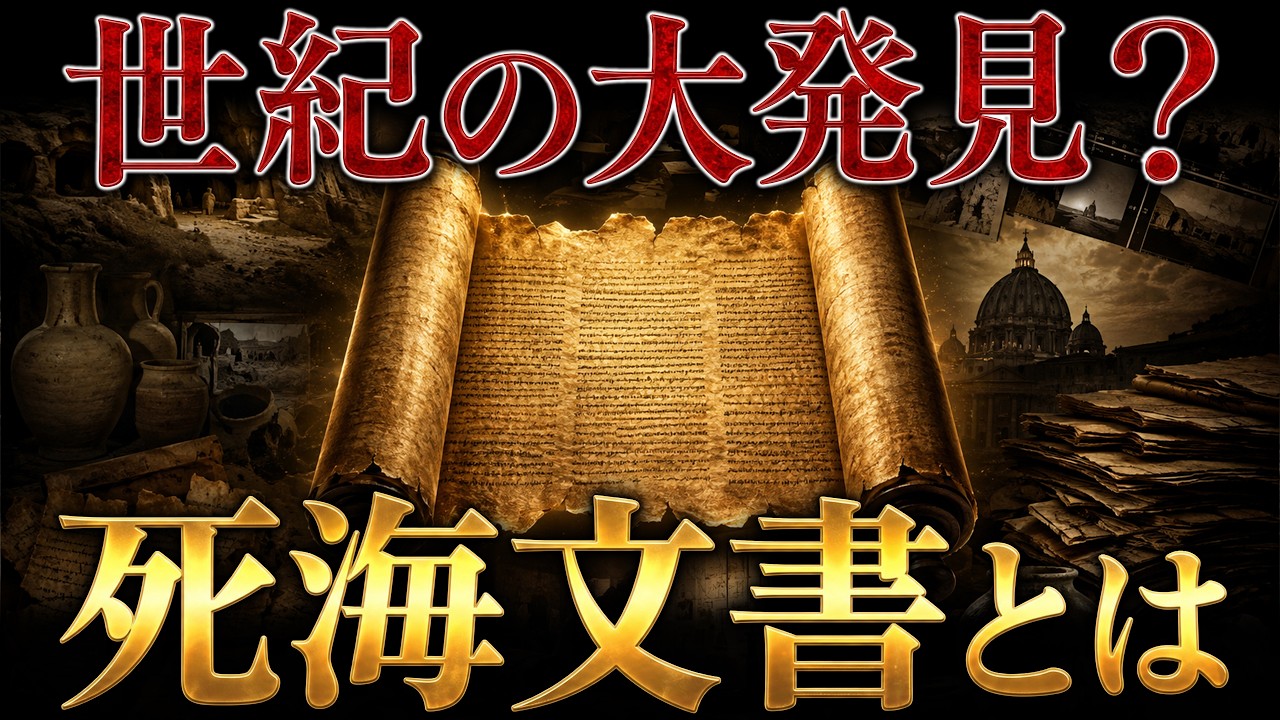 発見から40年封印された『死海文書』…そこには何が書かれていたのか？
