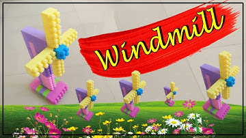 How to make Windmill in Building Blocks / Building Blocks for Kids / Kids Game Show
