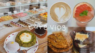 주문이 밀려든다아🌊 푹~빠져드는 힐링 카페 브이로그👀🍹  |Cafe Vlog|내복곰
