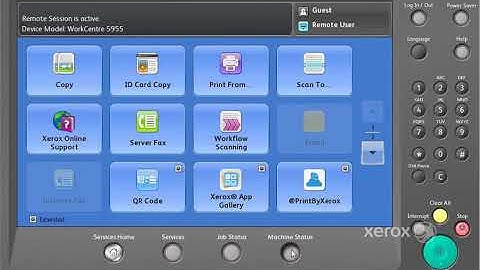 Xerox® WorkCentre® 5945/5955 Family Locating the Serial Number
