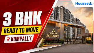 3 BHK Flat for Resale in Aparna Serenity Kompally Hyderabad 2015 Sq Ft Ready to Move