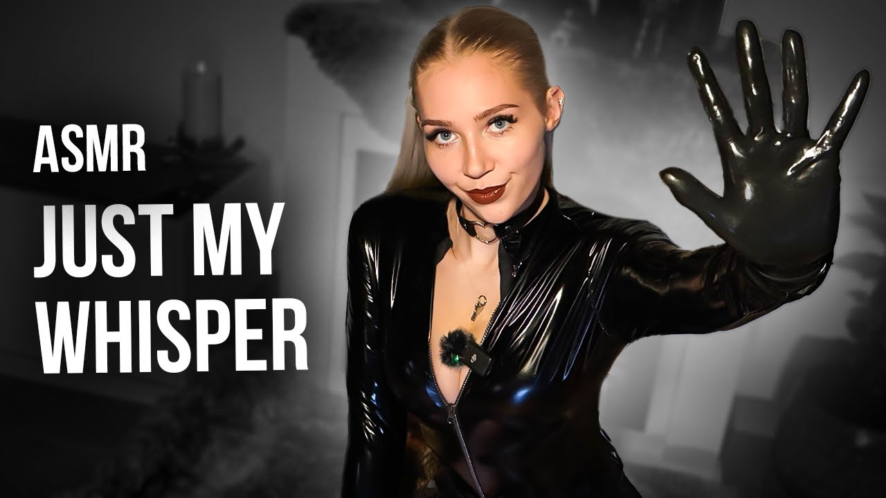 [4K USA ASMR] Latex & Fishnet Touch 🖤 Glove Sounds, Scratching & Deep Texture Focus | No Talking