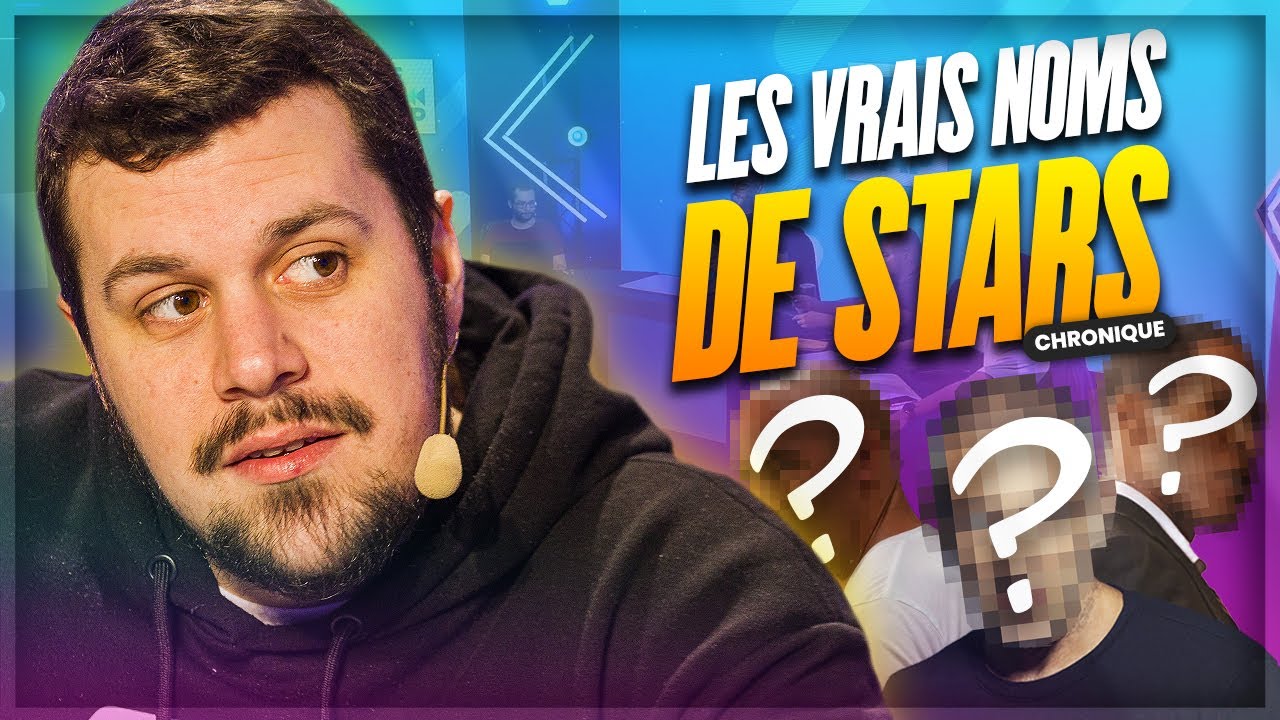LES VRAIS NOMS DE STARS - QUIZ DE FAYAW AVEC @LesJoueursDuDimanche,@Xari, @SuperZouloux ET JULES SUR LESTREAM