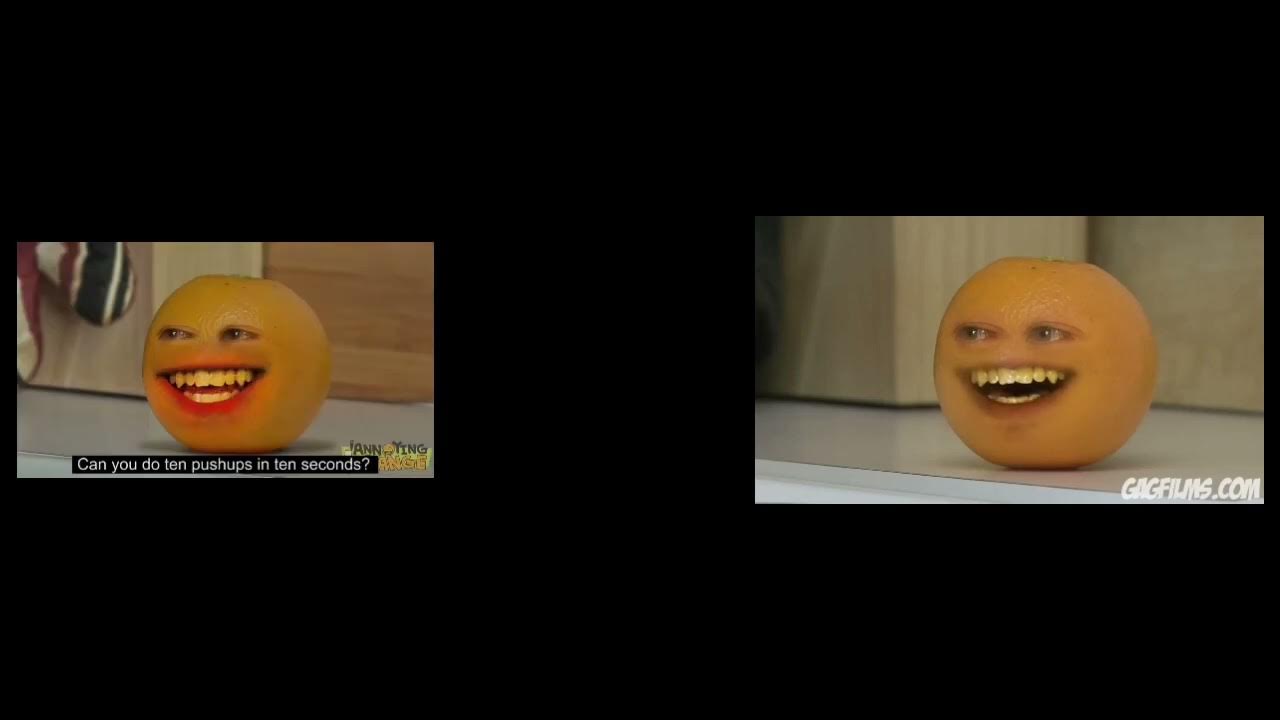 Annoying Orange (The Original) VS Annoying Orange (The Original Crappy