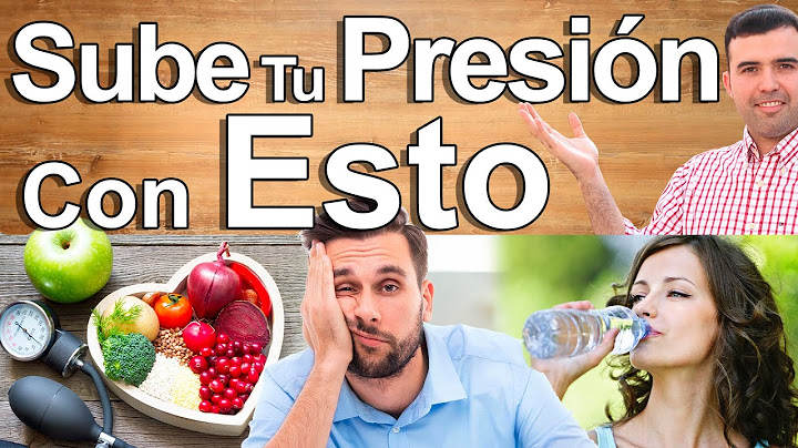 Cómo Subir La Presión Baja- Remedios Caseros Para La Presión Baja O Hipotensión Y Regular La Presión