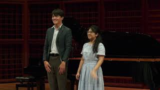 Scaramouche, III. Brazilliera by D. Milhaud - Franklin Lee & Hillary Gracia