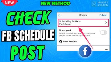 How to check my facebook schedule post on laptop/PC 2024