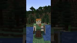 BALD EYES hunted me ALL night in Hardcore Minecraft… I barely made it out 😳 #shorts #fyp #reels