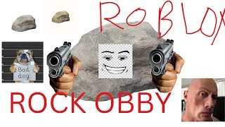 Obby but you're a rock | Roblox gameplay