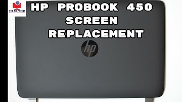 HP PROBOOK 450  Screen Replacement Step By Step