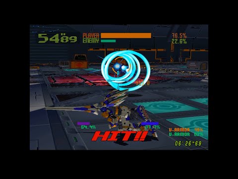 Cyber Troopers Virtual-On: Oratorio Tangram (Dreamcast) - Temjin Playthrough