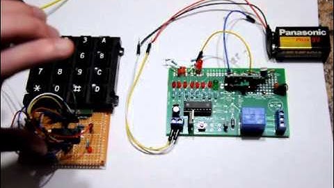 433MHz RF Transmitter & Receiver Prototypes (10-Bit) With Encoding / Decoding