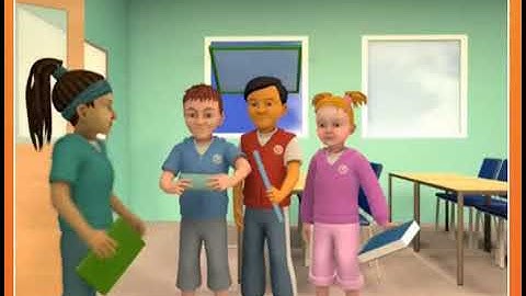 Super Minds 1: Unit 1 At School Story by Henry Sonthuy