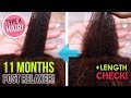 11 Months Transitioning Natural Hair Update &amp; Length Check!