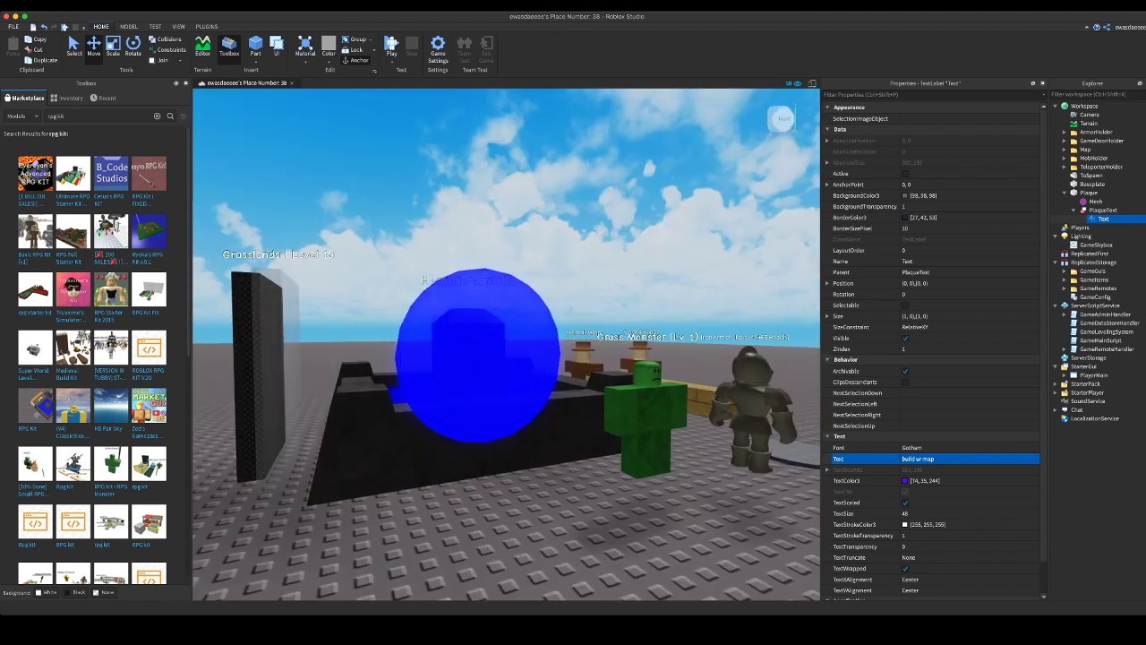 How To Make A Rpg Game In Roblox 2019 part 1 YouTube