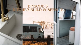 Bus Build Episode 3  Kitchen | Sink | Mechanical service  Toyota Coaster Bus Conversion