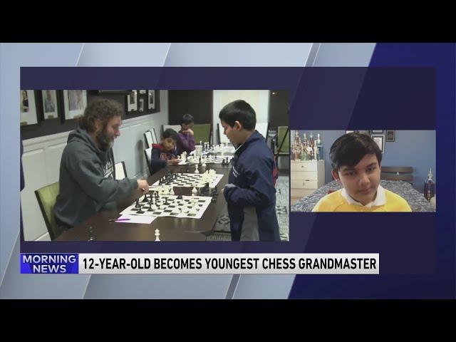 12-year-old chess prodigy becomes second youngest GM in history - CGTN