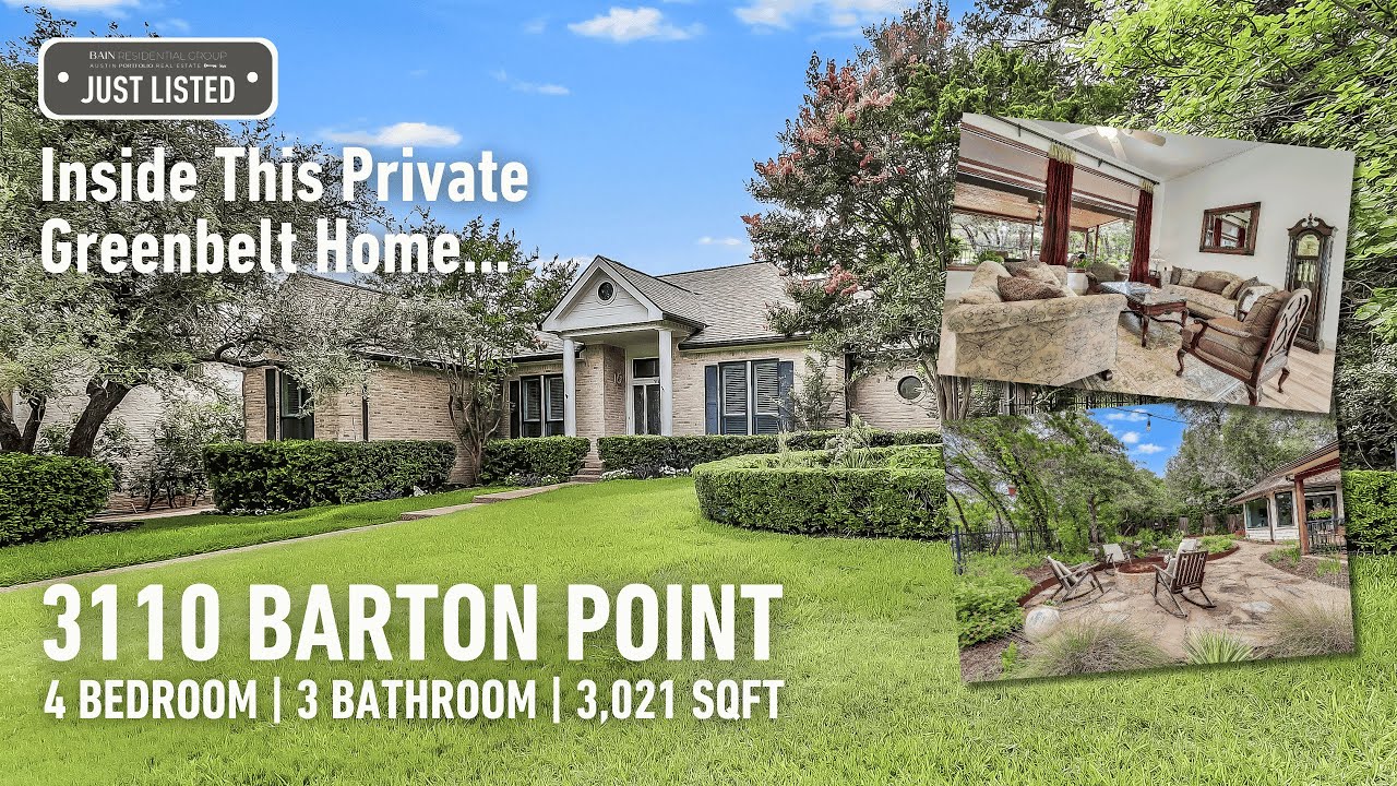 Inside a Private Greenbelt Home in Barton Creek West | Austin TX Real Estate Tour