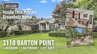 Inside a Private Greenbelt Home in Barton Creek West | Austin TX Real Estate Tour
